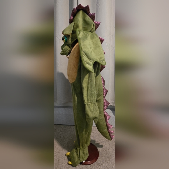 SPOOKED Green Dragon Kids Costume - Picture 6 of 9